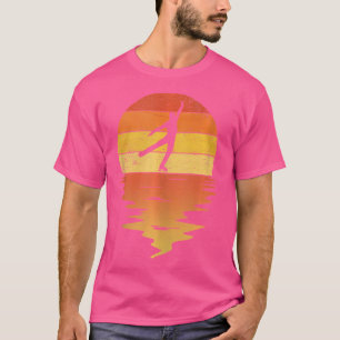 Camiseta Ice Skating Sunset 70S Ice Skating