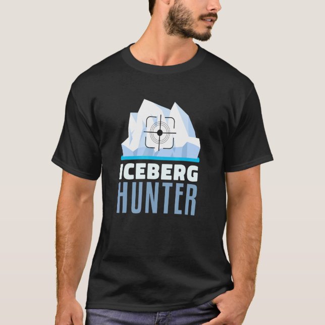 Camiseta Iceberg Hunter Purify Water Vodka Makers Ice Hunti (Frente)