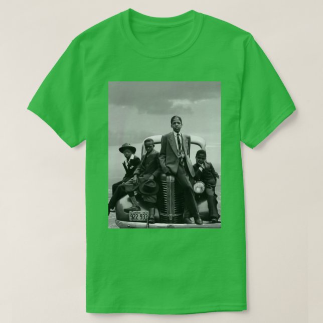 Camiseta Iceberg Slim Boys in the Hood Black History Design (Frente do Design)