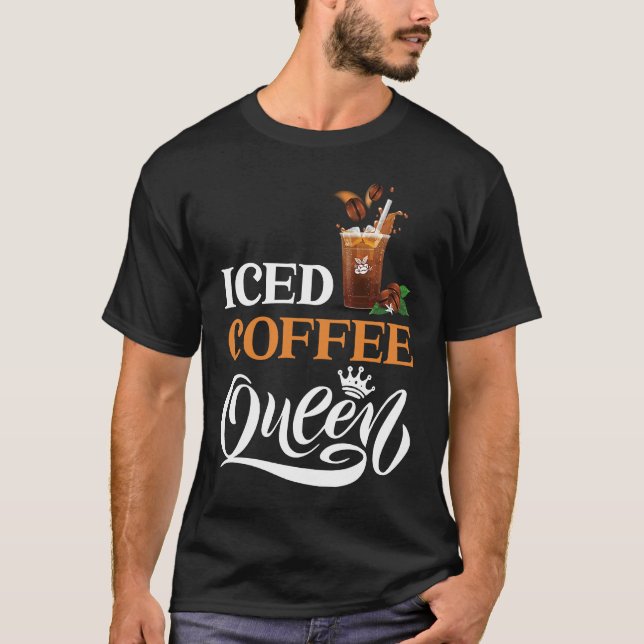 Camiseta Iced Coffee Queen (Frente)