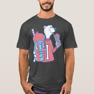 Camiseta ICEE Bear Beer Mais Frio Na Cidade! Premium