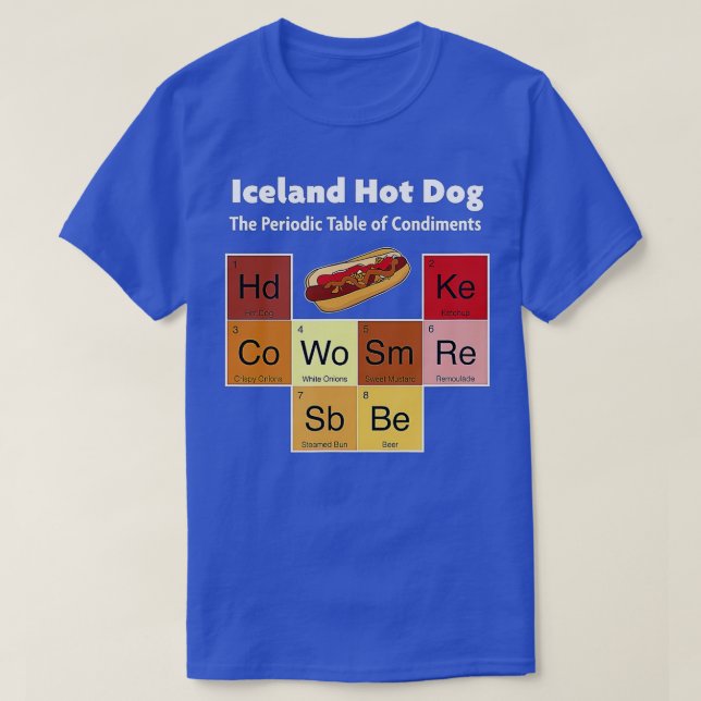 Camiseta Iceland Hot Dog Viking Cuisine Reykjavik Remoulade (Frente do Design)