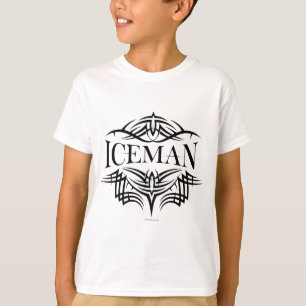 Camiseta Iceman tribal do hóquei (liso)