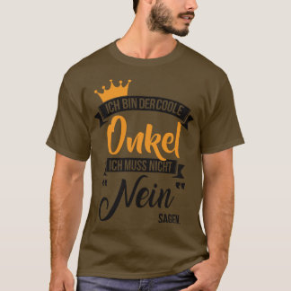 Camiseta Ich caixa der coole onkel