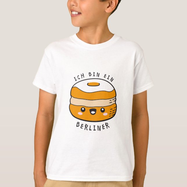 Camiseta Ich caixa ein Berliner Boy (Frente)