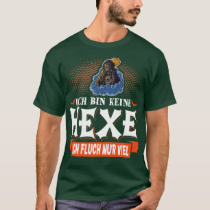 Camiseta Ich Caixa Keine Hexe Influencia A Fasching Karneva