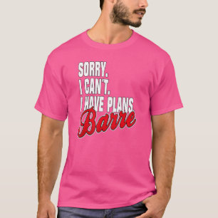 Camiseta Ich Habe Plane Barre Sayings Outfit