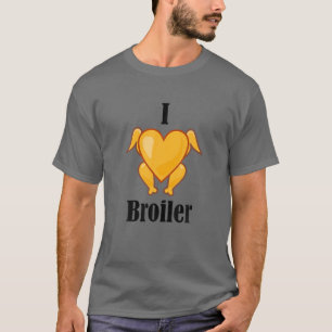 Camiseta Ich Liebe Broiler Roast Chicken Ossi Engraçado DDR