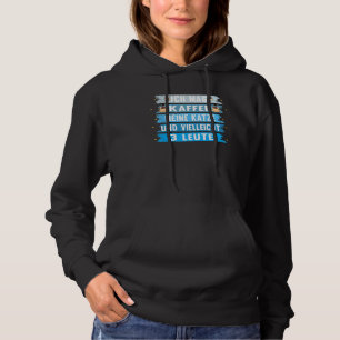 Camiseta Ich Mag Kaffee Meine Katze Dizendo Pet