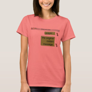 Camiseta iChat com deus
