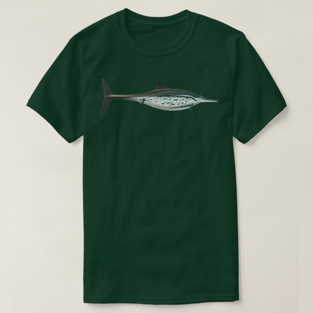 Camiseta Ichthyosaur Nannopterygius (Frente do Design)