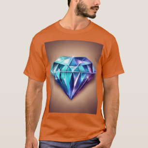 Camiseta Ícone Clássico de Conjunto de Placas de Diamante -