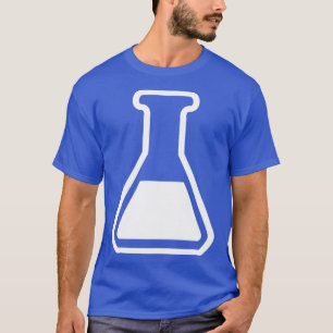 Camiseta Ícone Clássico do Laboratório de Química