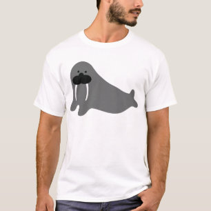Camiseta ícone cómico da morsa