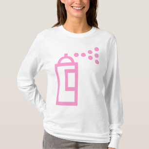Camiseta Ícone da lata de pulverizador
