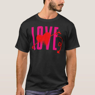 Camiseta Ícone de amor vintage
