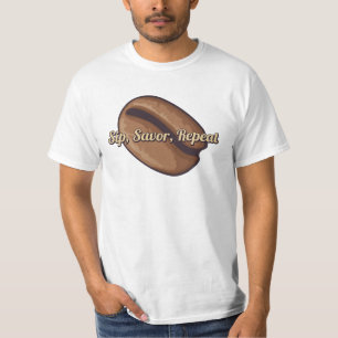 Camiseta Ícone de bean de café