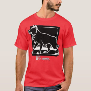 Camiseta Ícone de Capítulo de Lobo WOT com Cotação