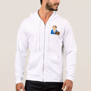 Camiseta Ícone de Empresário Profissional com Pasta