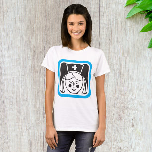Camiseta Ícone de Enfermeira