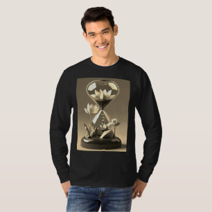 Camiseta "Ícone de gerenciamento de tempo 3D rigoroso