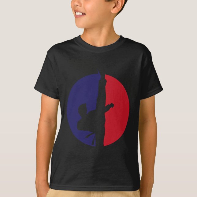 Camiseta Ícone de Karate (Frente)