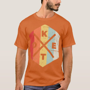Camiseta Ícone de KETO de Vintagem Retroativa