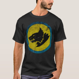 Camiseta Ícone de Lobos Espaciais