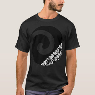 Camiseta Ícone de Novos Começos Maori Koru