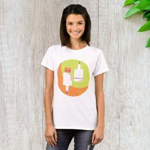 Camiseta Ícone de Plugue USB