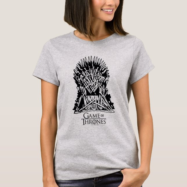 Camiseta Ícone de Throne de Ferro (Frente)