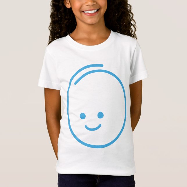 Camiseta Ícone de Tristeza Minimalista (Frente)
