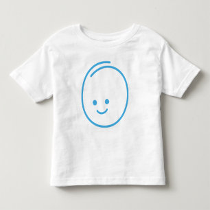 Camiseta Ícone de Tristeza Minimalista