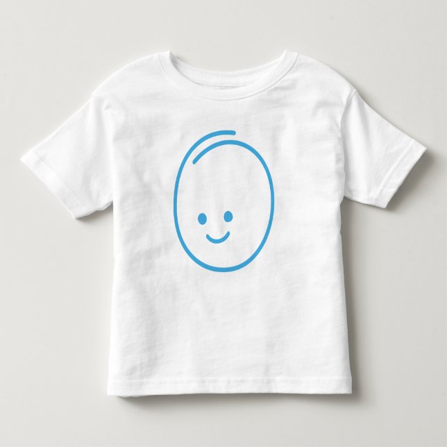 Camiseta Ícone de Tristeza Minimalista (Frente)