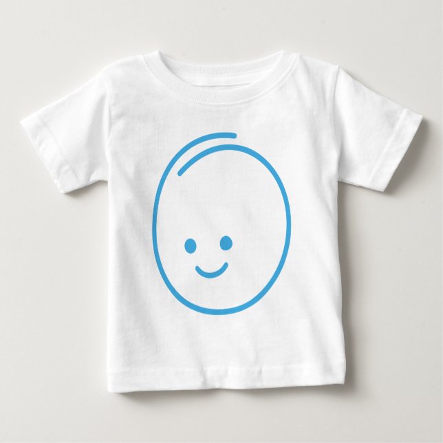 Camiseta Ícone de Tristeza Minimalista (Frente)