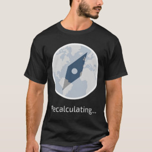 Camiseta Ícone De Viagem Engraçado Para Viajar De Caminho O