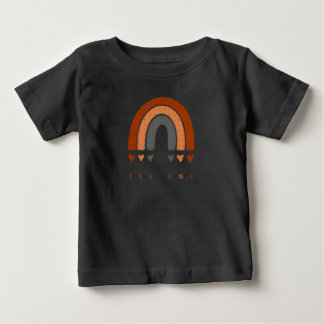 Camiseta Ícone do arco quente estilo arco-íris
