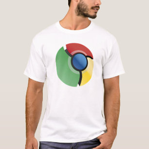 Camiseta Ícone do Google - Logotipo do Google Chrome com Da