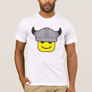 Camiseta ícone do guerreiro de viquingue