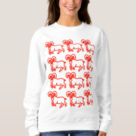Camiseta Ícone do Padrão de Áries – Ousada Energia Zodiacal