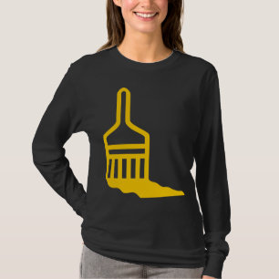 Camiseta Ícone do pincel