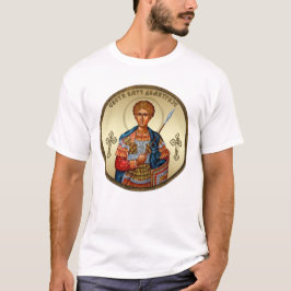 Camiseta ícone do Santo Demétrio srb