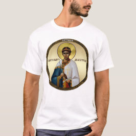 Camiseta ícone do Santo Demétrio srb 2