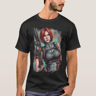 Camiseta Ícone do terror de sobrevivência Dino Crisis Regin