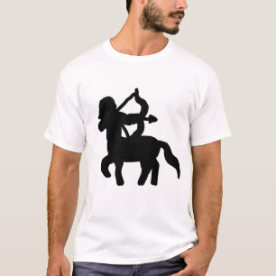Camiseta Ícone do Zodíaco do Arqueiro de Sagitário – Arte d