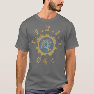 Camiseta Ícone Dourado do Conjurador FFXIV