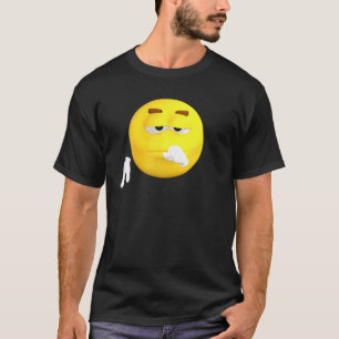 Camiseta Ícone Emoticon Face Emotion Emoji