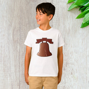 Camiseta Ícone Filadélfia Patriótico do Bell de Liberdade M
