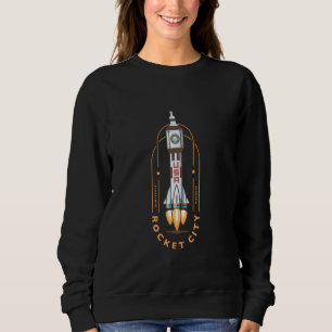 Camiseta Ícone Foguete Cute de Huntsville Alabama