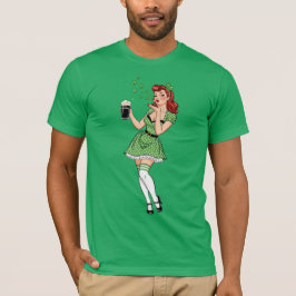 Camiseta Ícone Irlandês Amante de Cerveja
